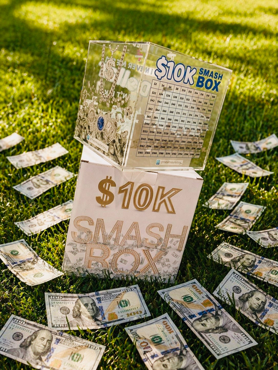 BLUE 10K SMASH BOX